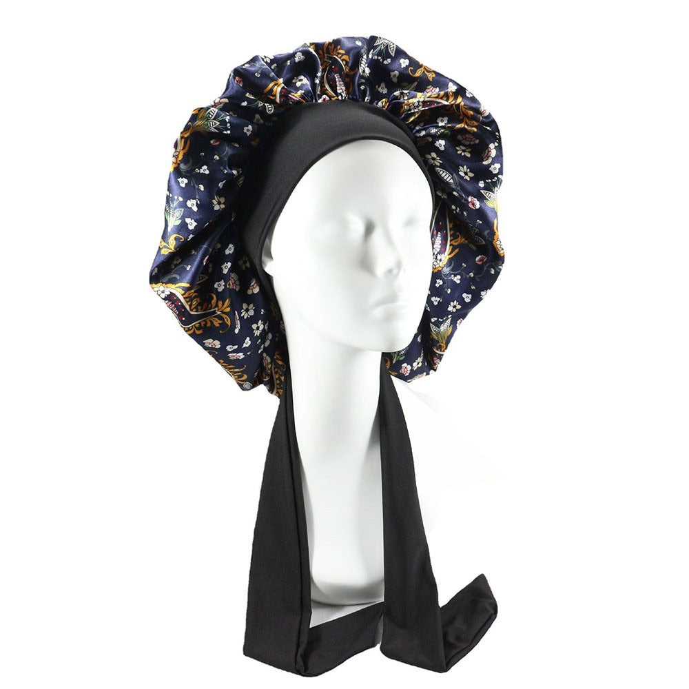 Women Silk Sleeping Cap in Assorted Colors