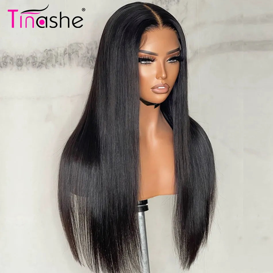 Straight HD Lace Front Human Hair Wig For Women