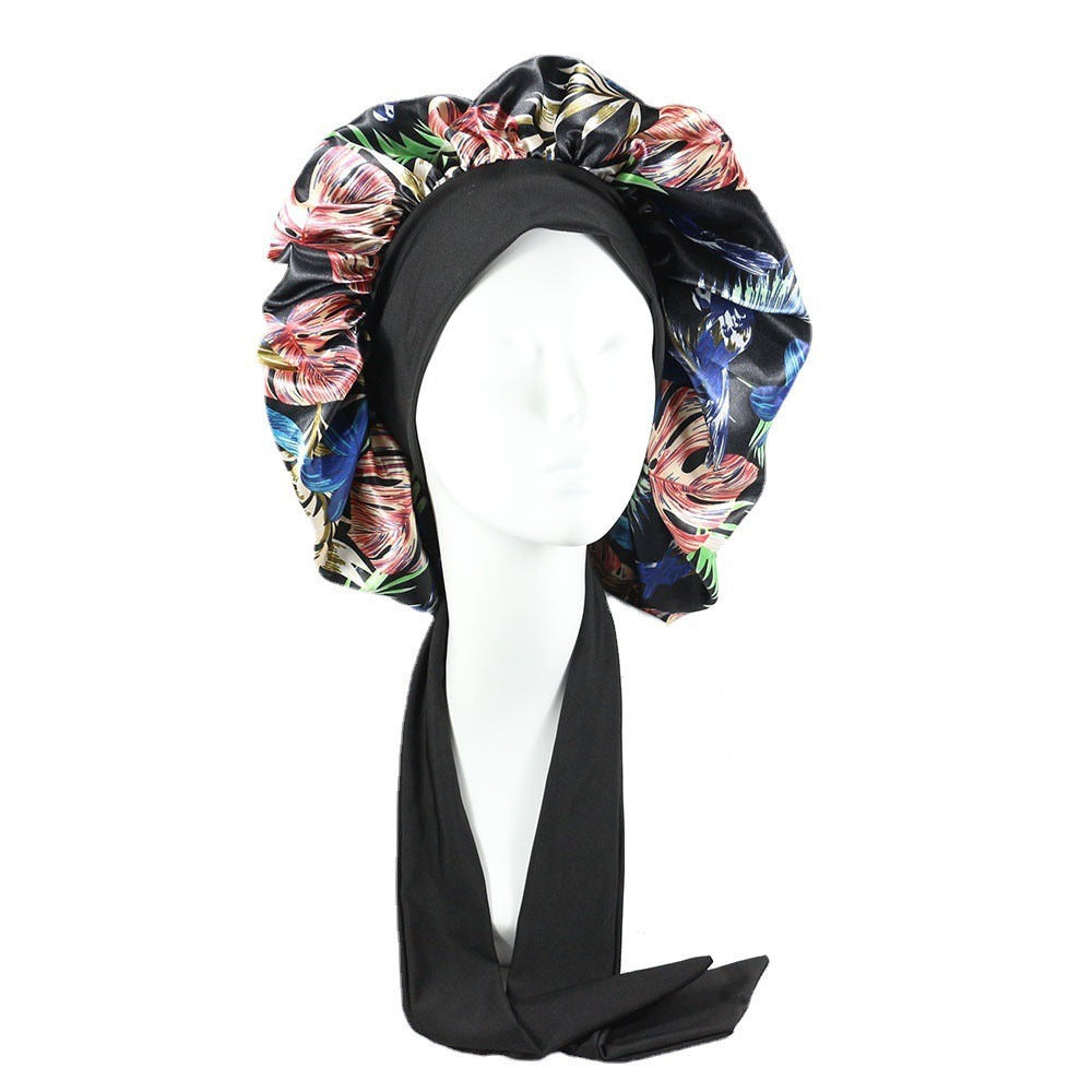Women Silk Sleeping Cap in Assorted Colors