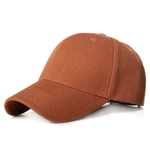 Unisex Classic Baseball Cap in Assorted Colors