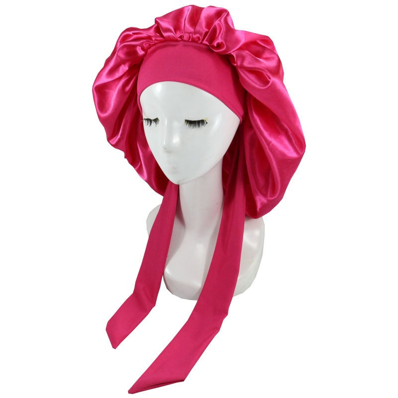 Women Silk Sleeping Cap in Assorted Colors
