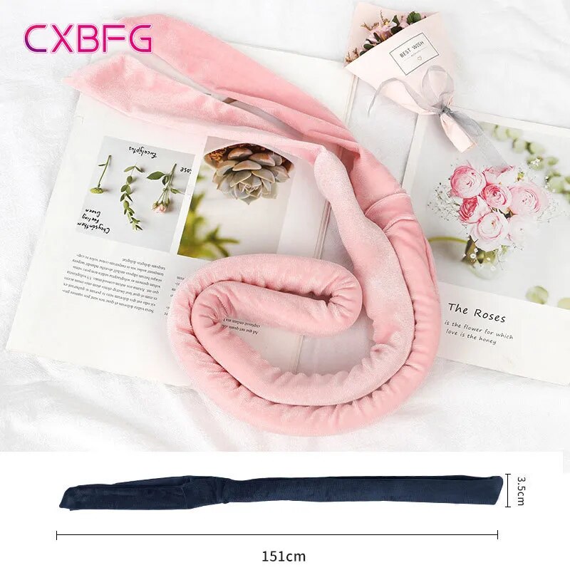 Heatless Curling Hair Styling Headband