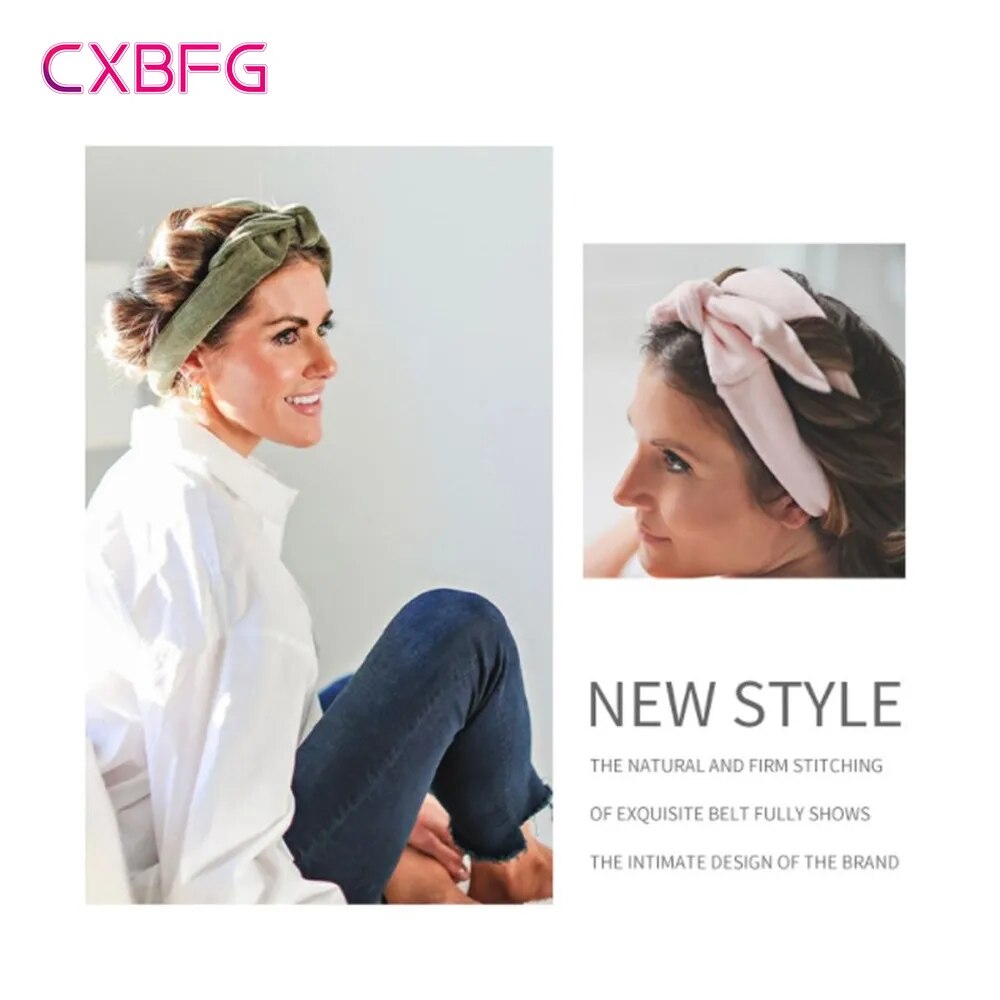 Heatless Curling Hair Styling Headband
