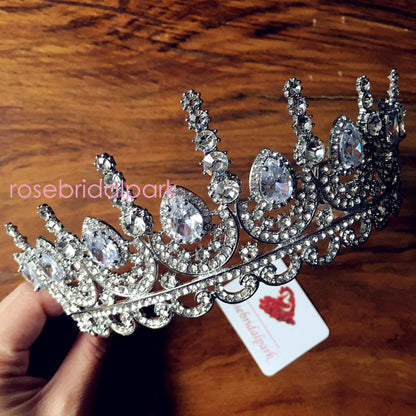 Rosebridalpark Zircon Gorgeous Bridal Tiara