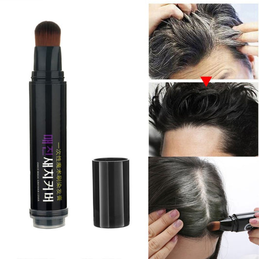 Instant Gray Root Cover Up Natural Herb Hair Color Dye