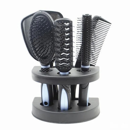 5 Pcs Salon Hair Styling Set for Women with Stand