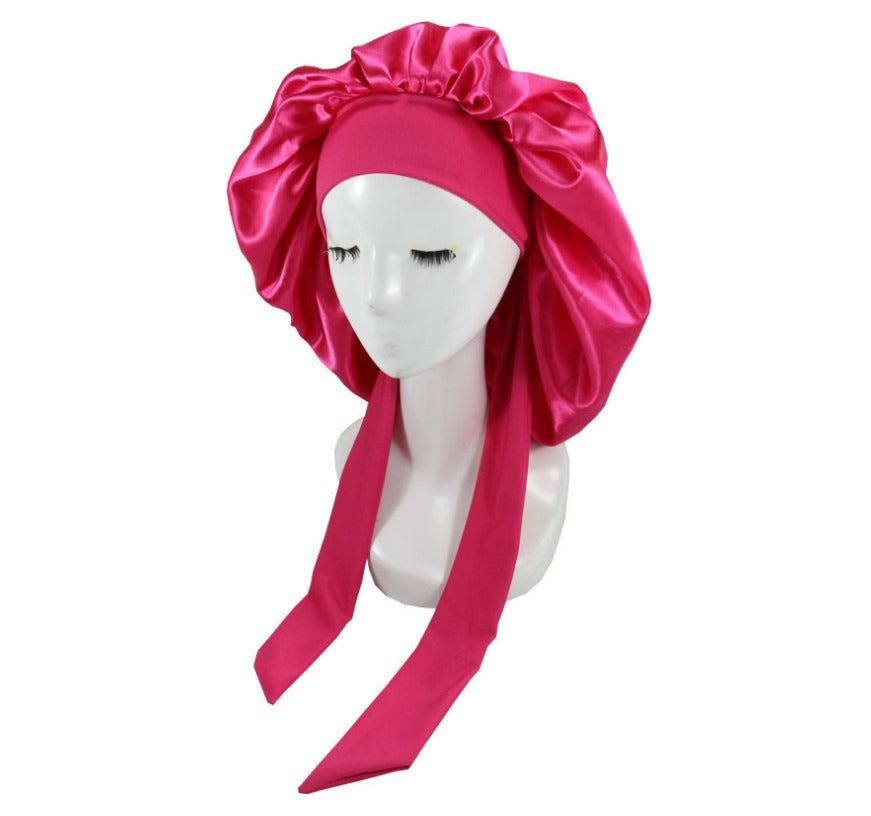 Women Silk Sleeping Cap in Assorted Colors