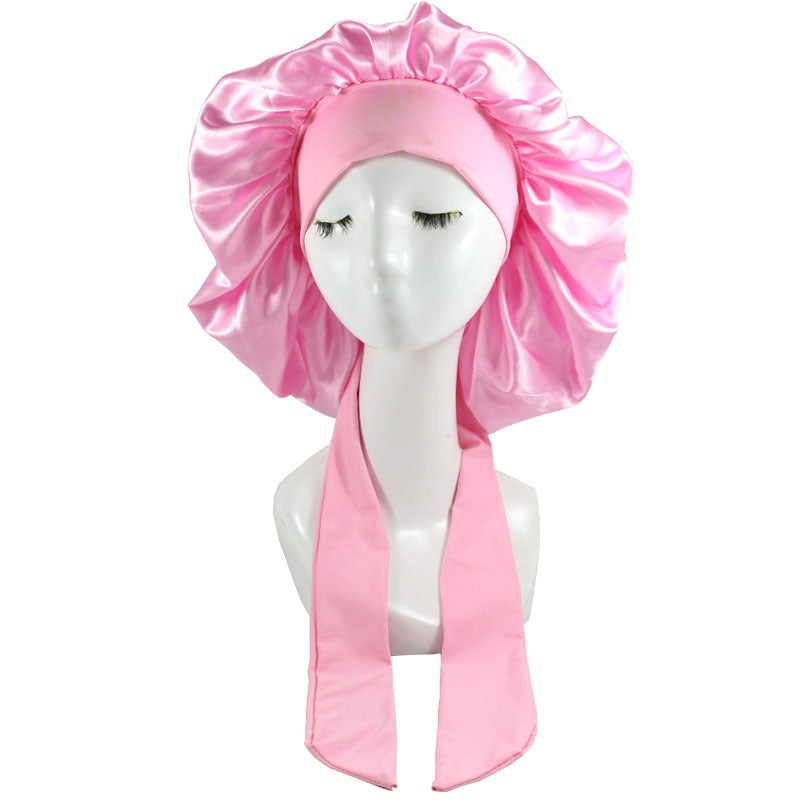 Women Silk Sleeping Cap in Assorted Colors