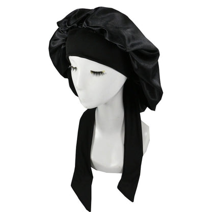 Women Silk Sleeping Cap in Assorted Colors