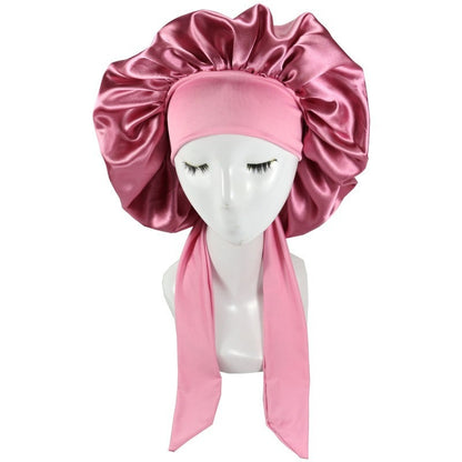 Women Silk Sleeping Cap in Assorted Colors