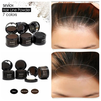 1PC Hairline Repair Filling Powder Forehead Hair Makeup Concealer