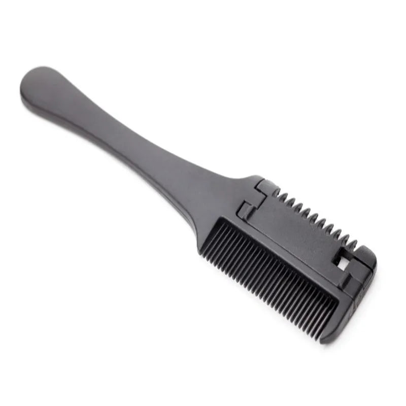 1PC Hair Thinning Comb with Razor Blades DIY Styling Tools