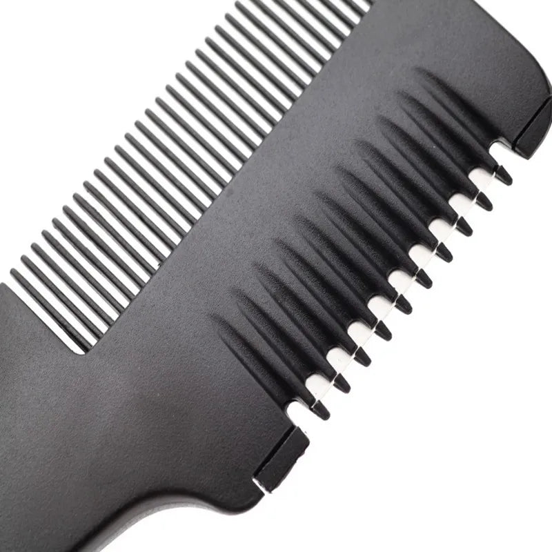 1PC Hair Thinning Comb with Razor Blades DIY Styling Tools