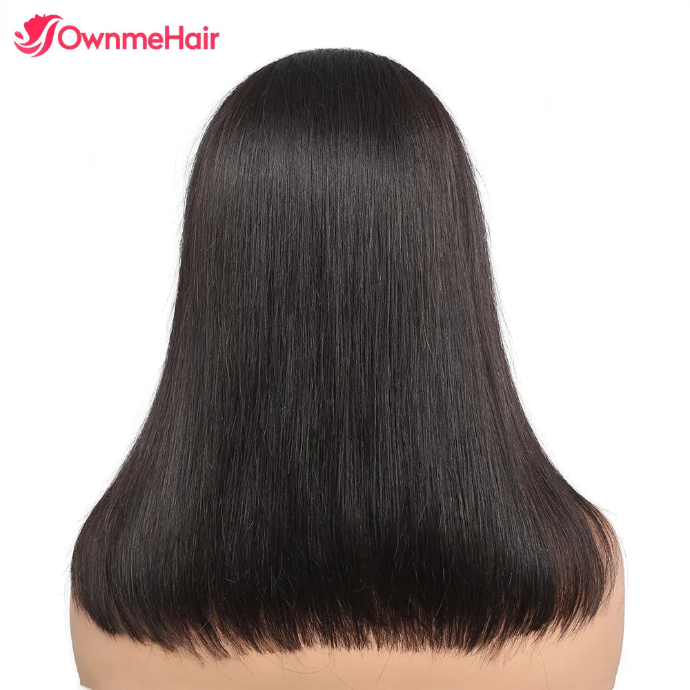 Wear Go Glueless Wig Straight Pre Cut Pre Plucked Human Hair Wig